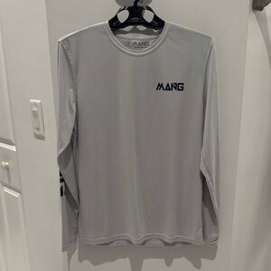 MANG Gray Long Sleeve Men's Shirt